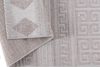 BRIZA 220 BONE. BEIGE BLANCO / ALFOMBRA