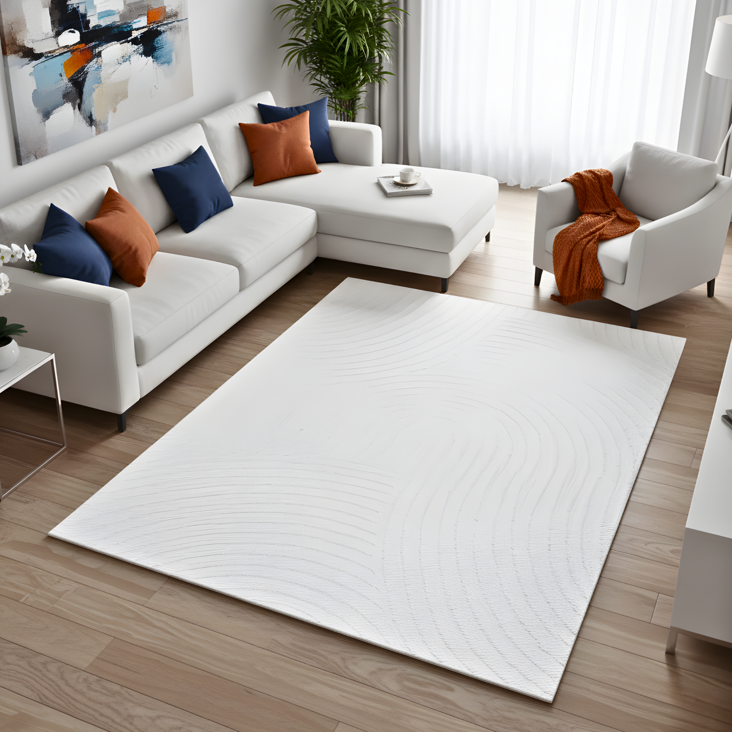 BRIZA 120 BONE - BLANCO BEIGE / ALFOMBRA