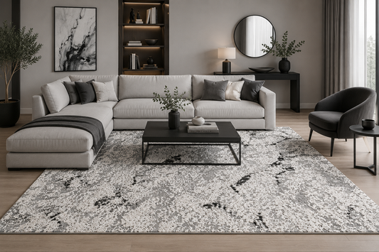 LUXURY 773A BEIGE GREY | ALFOMBRAS
