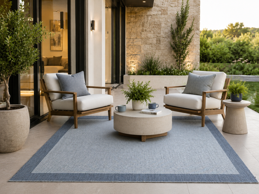 RUSTIQ 2045 AZUL CIELO | ALFOMBRA