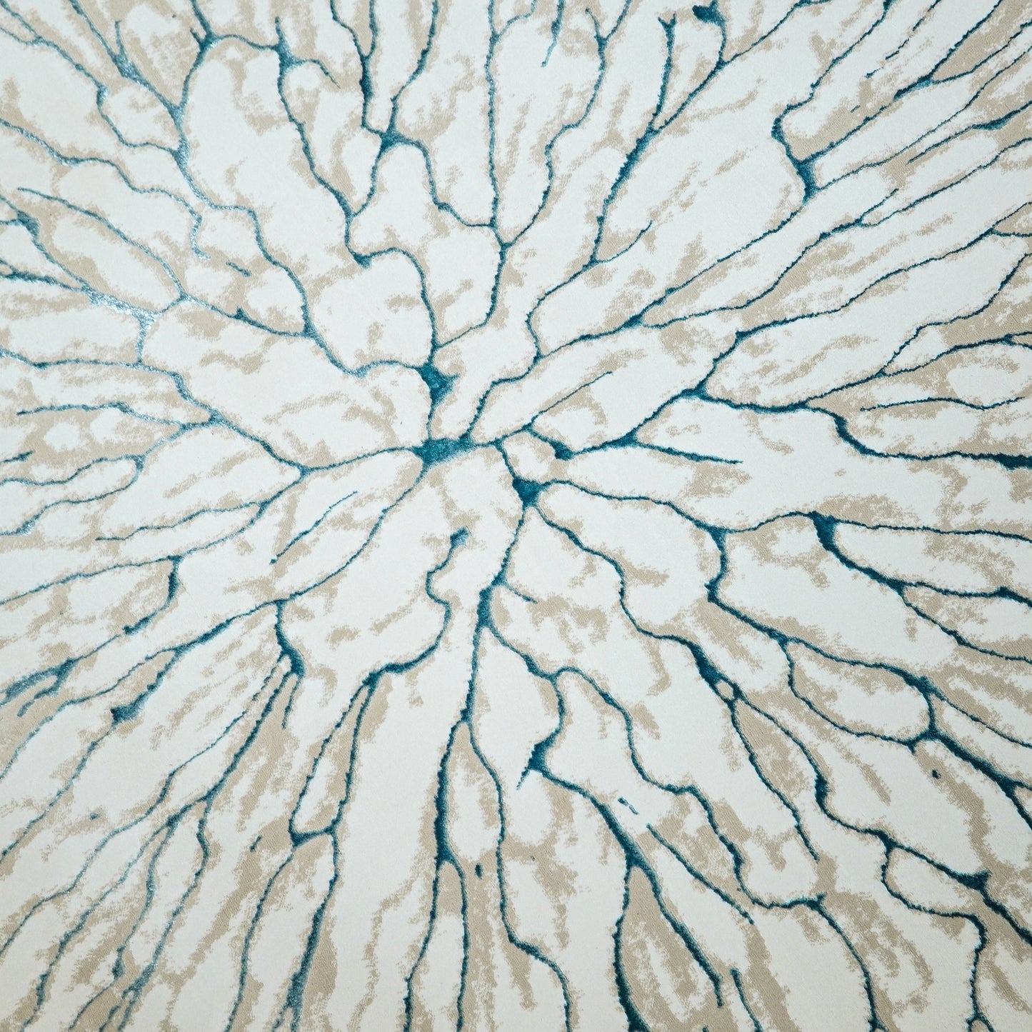 LUXURY 550A BEIGE AZUL | ALFOMBRA