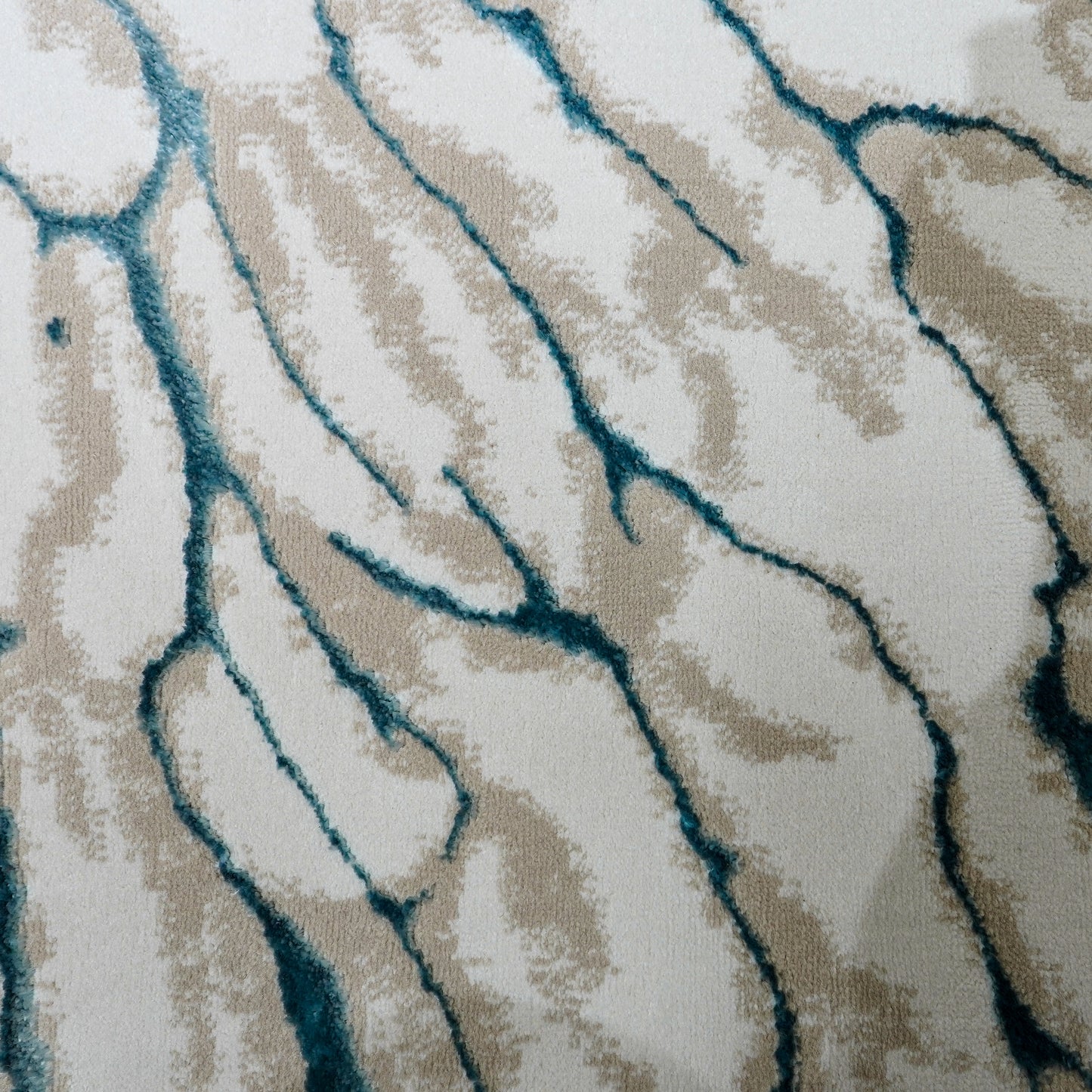 LUXURY 550A BEIGE AZUL | ALFOMBRA