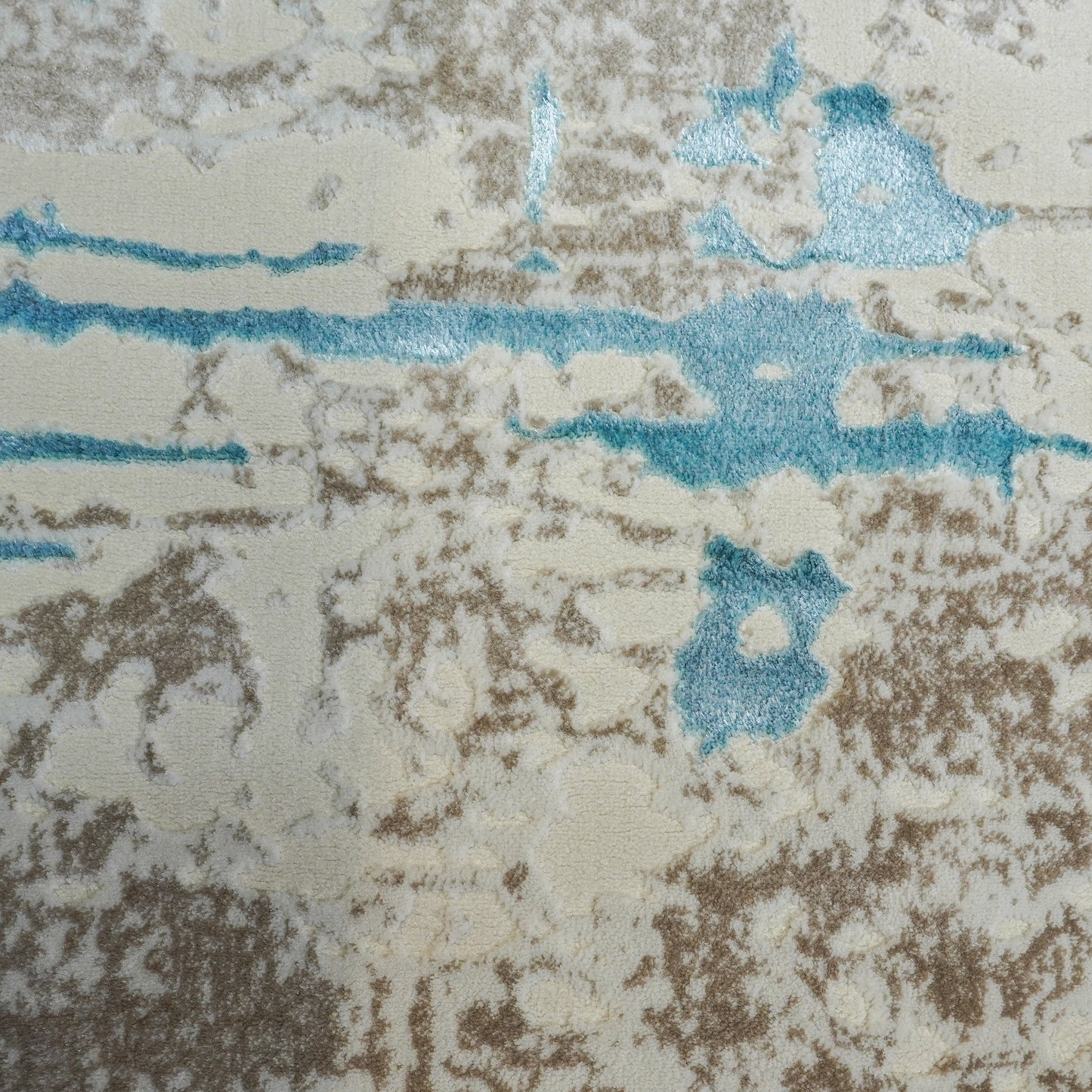 LUXURY 695A BEIGE AZUL | ALFOMBRA