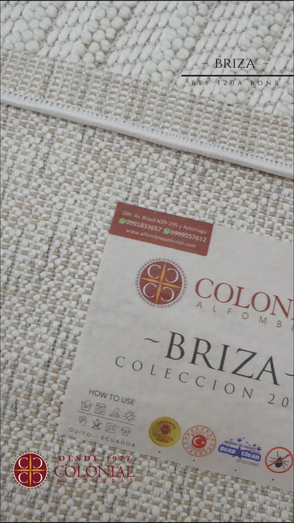 BRIZA 120 BONE - BLANCO BEIGE / ALFOMBRA