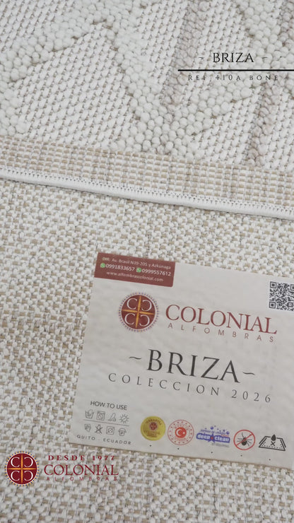 BRIZA 410 BONE. BLANCO BEIGE / ALFOMBRA